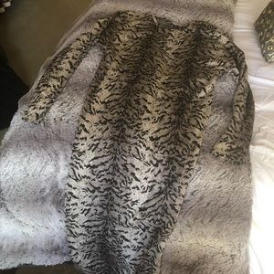 Zara animal print dress